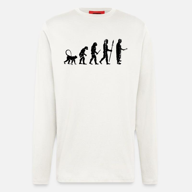 Fleischer Evolution - Longsleeve - made by SPREAD  - OFF WHITE