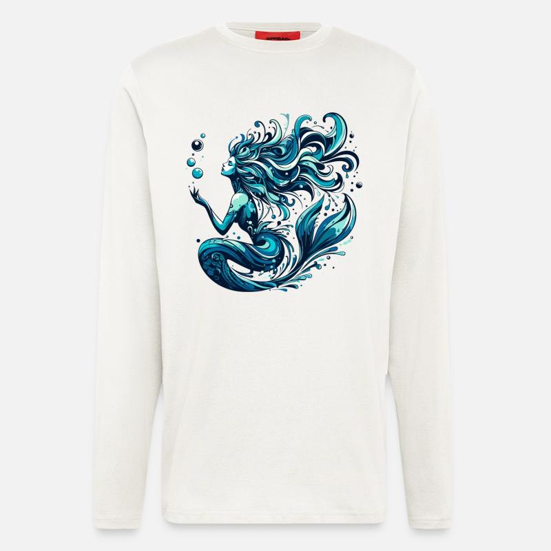 Mermaid Gift - Longsleeve - made by SPREAD - OFF WHITE