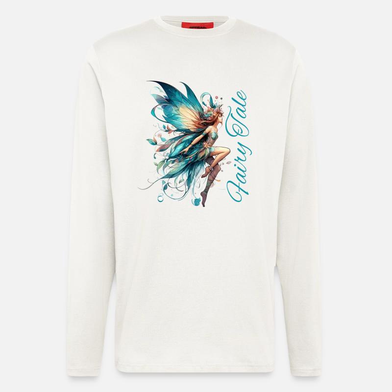 Fee Märchen Geschenk - Langarmshirt - made by SPREAD  - OFF WHITE