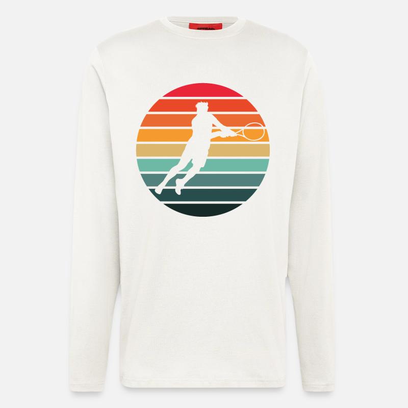 Tennis - Langarmshirt - made by SPREAD  - OFF WHITE