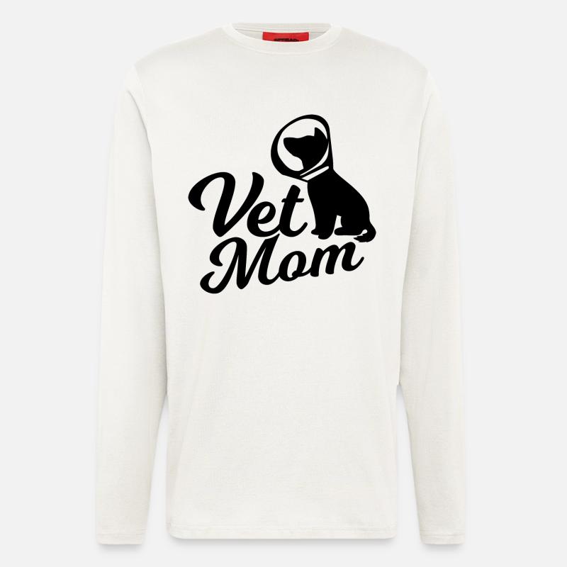 Tierarzt Mama - Langarmshirt - made by SPREAD  - OFF WHITE