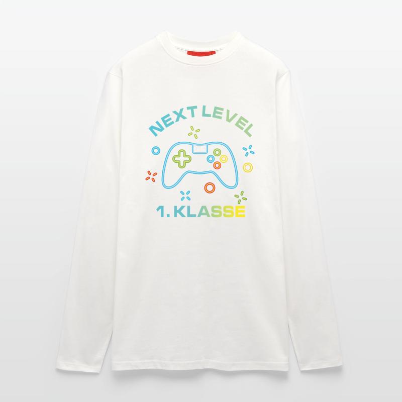 Colorful Game Console Next Level 1st Class Longsleeve - made by SPREAD 