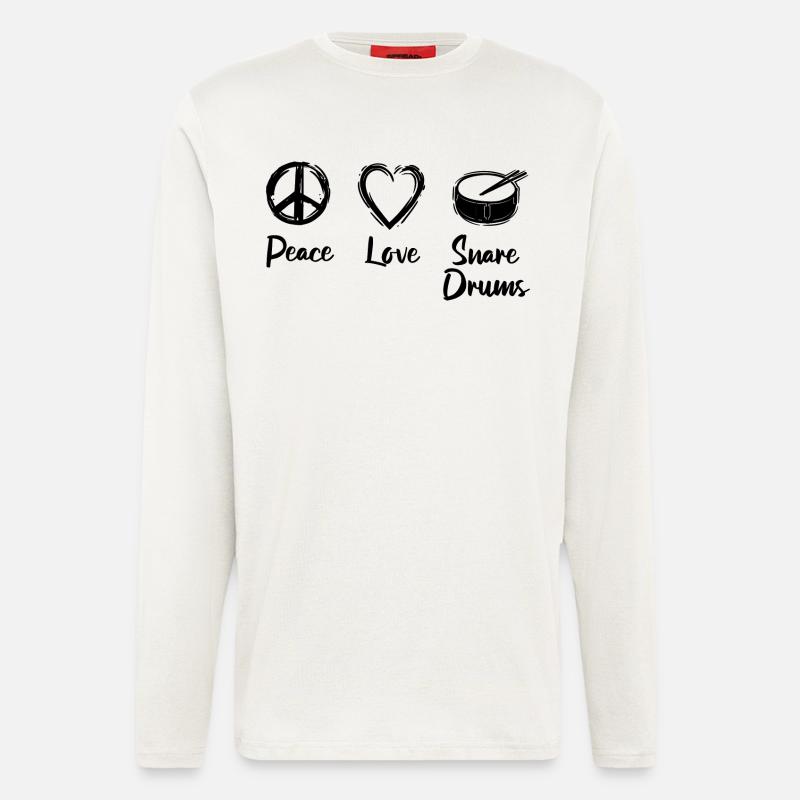 Side drum - Longsleeve - made by SPREAD  - OFF WHITE