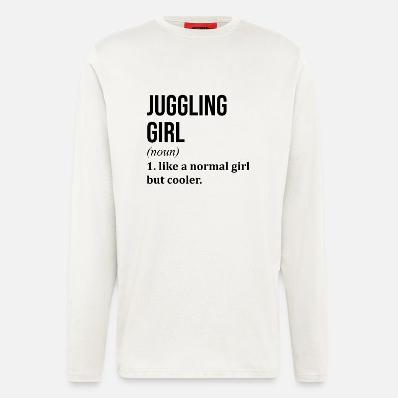 Jonglage - Langarmshirt - made by SPREAD  - OFF WHITE