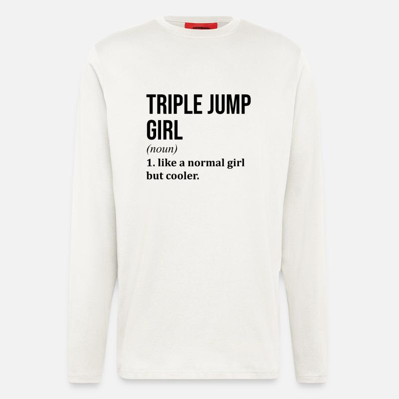 Dreisprung - Langarmshirt - made by SPREAD  - OFF WHITE