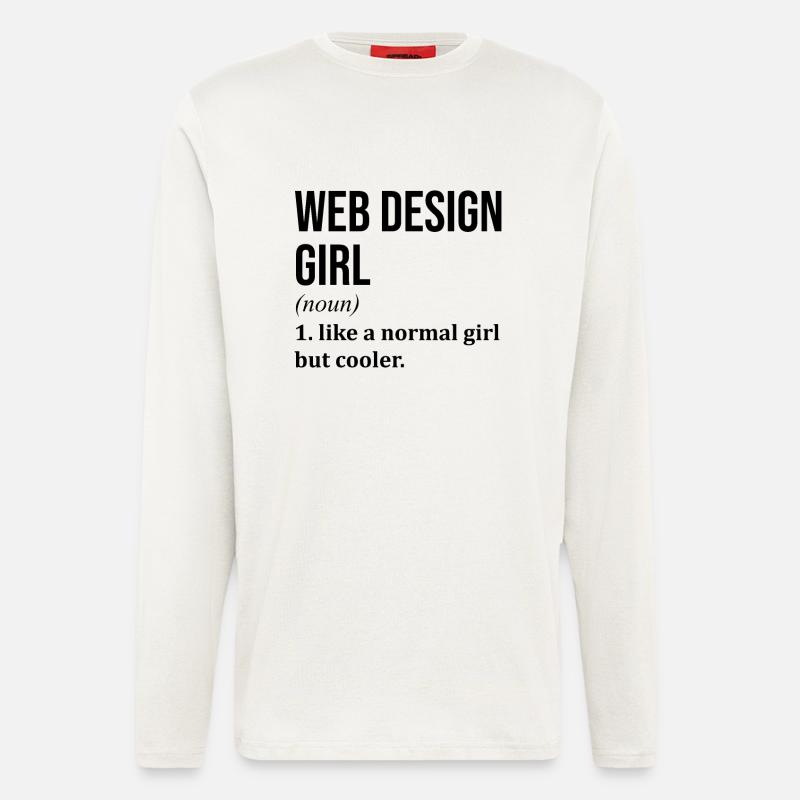 Web Design - Longsleeve - made by SPREAD  - OFF WHITE