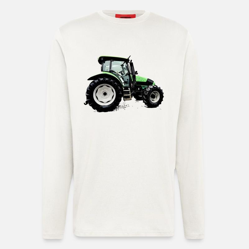 Traktor AGROTRON K110 - Langarmshirt - made by SPREAD  - OFF WHITE