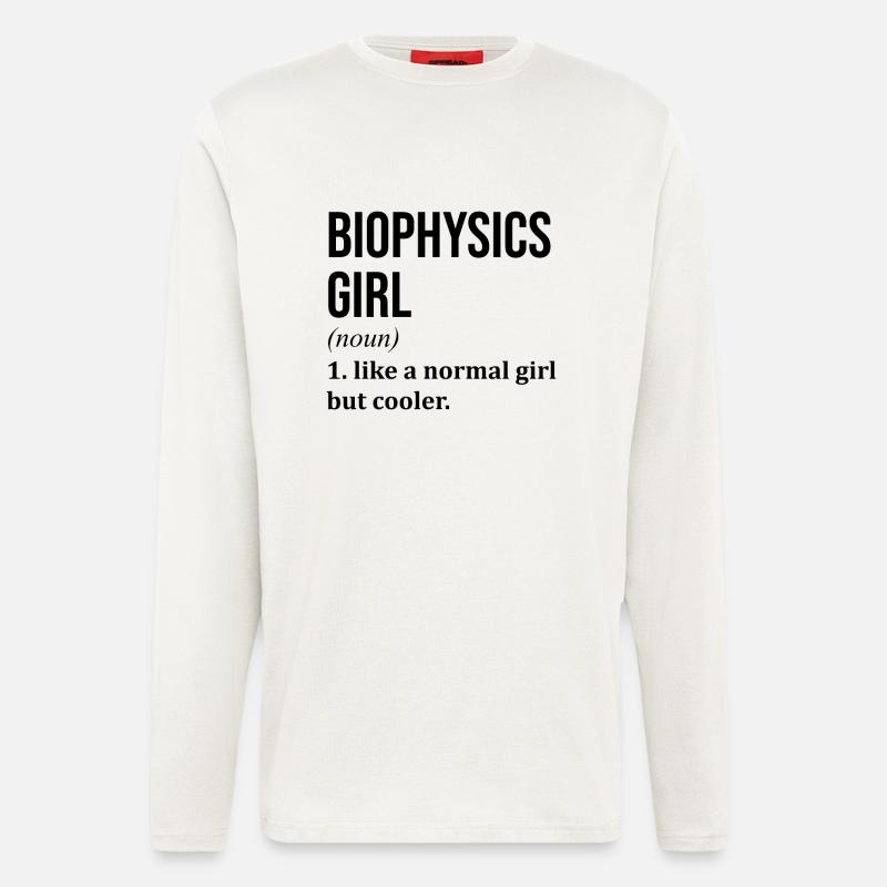 Biophysik - Langarmshirt - made by SPREAD  - OFF WHITE