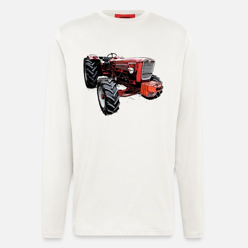 Güldner G60 Traktor - Langarmshirt - made by SPREAD  - OFF WHITE