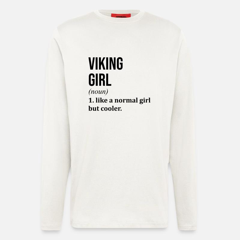 Wikinger - Langarmshirt - made by SPREAD  - OFF WHITE