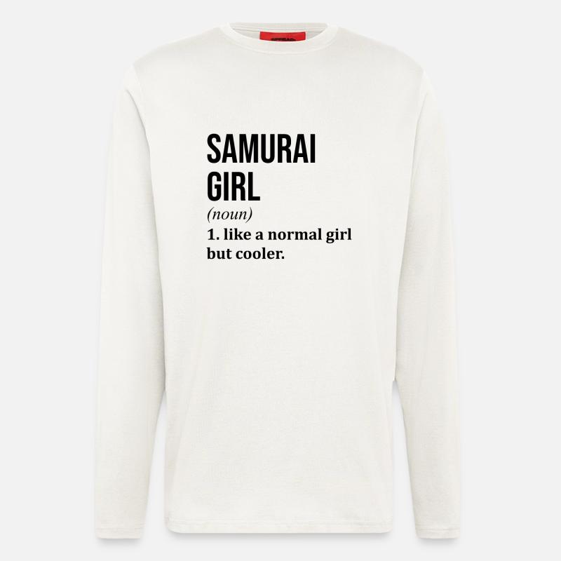 Samurai - Langarmshirt - made by SPREAD  - OFF WHITE