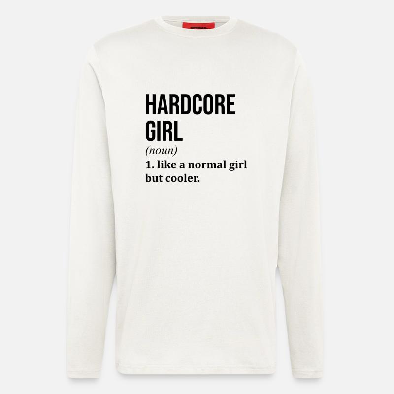 Hardcore - Langarmshirt - made by SPREAD - OFF WHITE