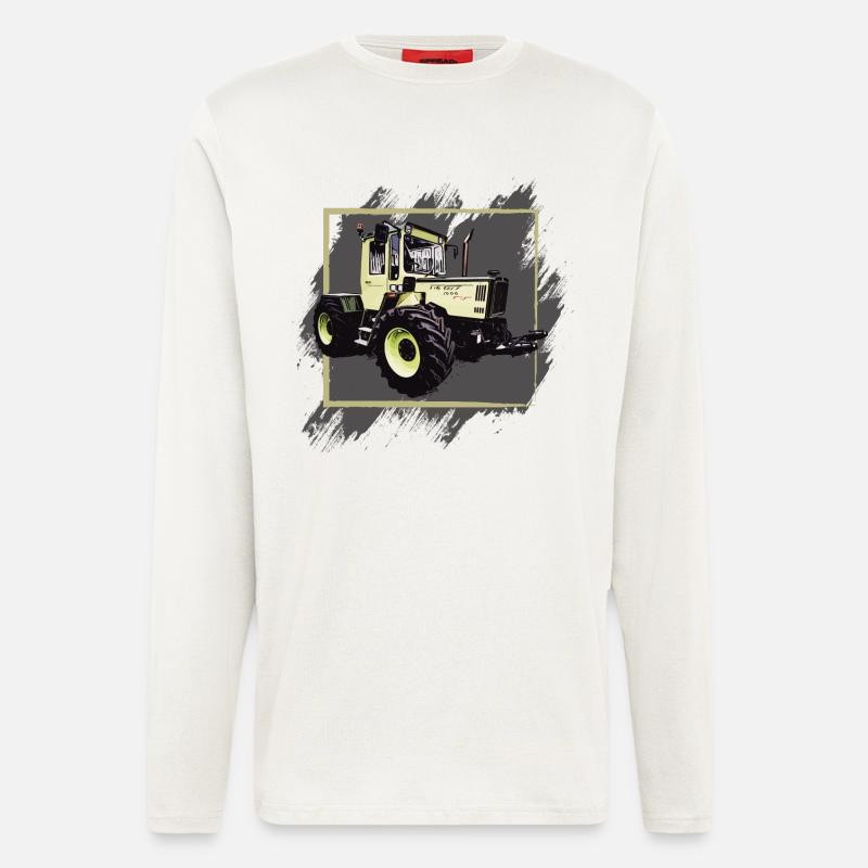 MB Traktor 1000 - Langarmshirt - made by SPREAD  - OFF WHITE