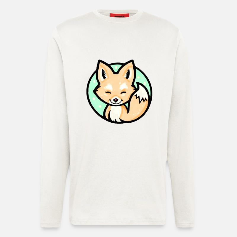 Kleiner Fuchs (Bunt) - Langarmshirt - made by SPREAD  - OFF WHITE