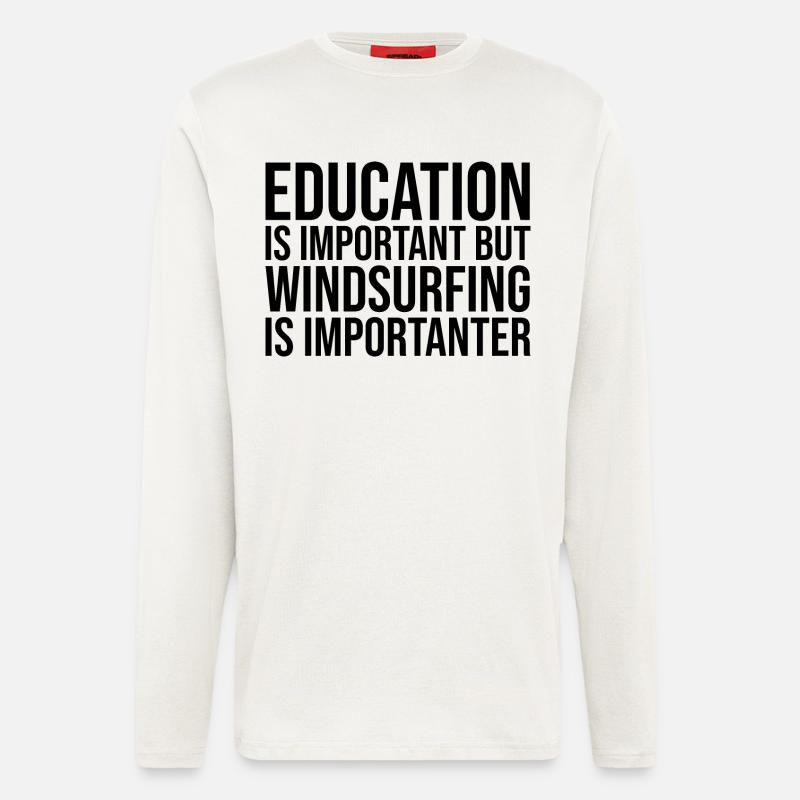 Windsurfen - Langarmshirt - made by SPREAD  - OFF WHITE