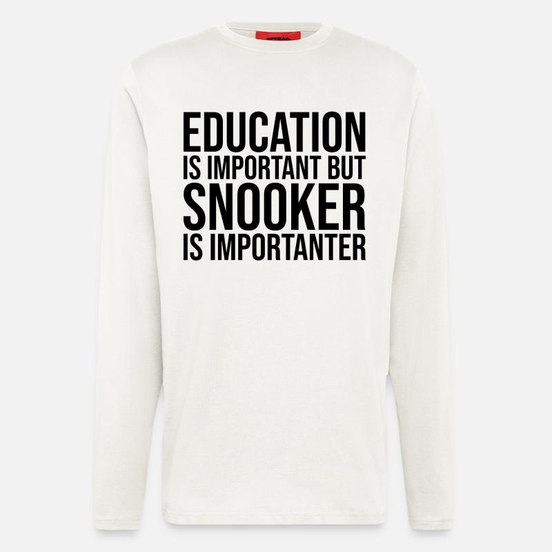 Snooker - Langarmshirt - made by SPREAD  - OFF WHITE
