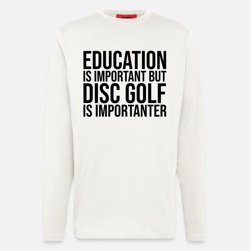 Discgolf - Langarmshirt - made by SPREAD  - OFF WHITE