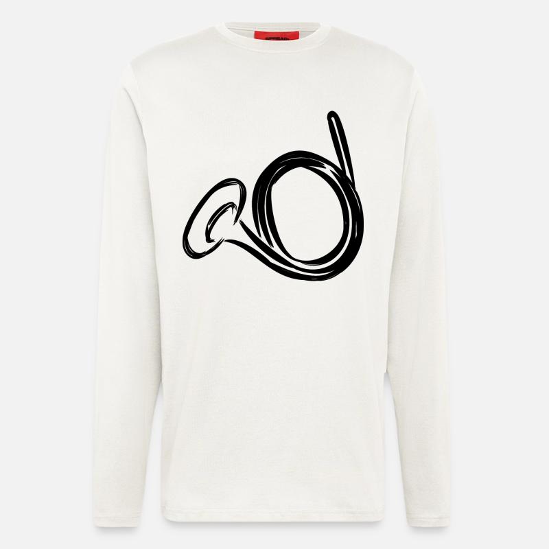 Bugle - Longsleeve - made by SPREAD  - OFF WHITE