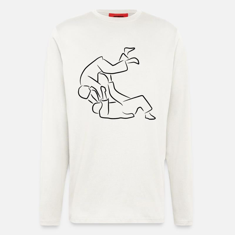 Judo - Langarmshirt - made by SPREAD  - OFF WHITE