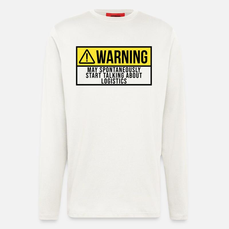 Logistik - Langarmshirt - made by SPREAD  - OFF WHITE