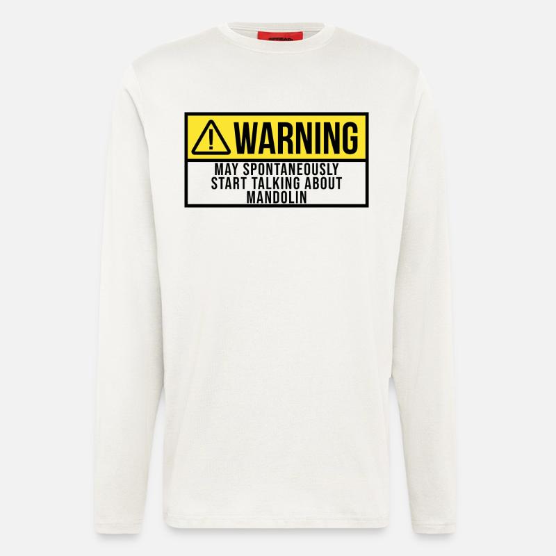 Mandoline - Langarmshirt - made by SPREAD  - OFF WHITE