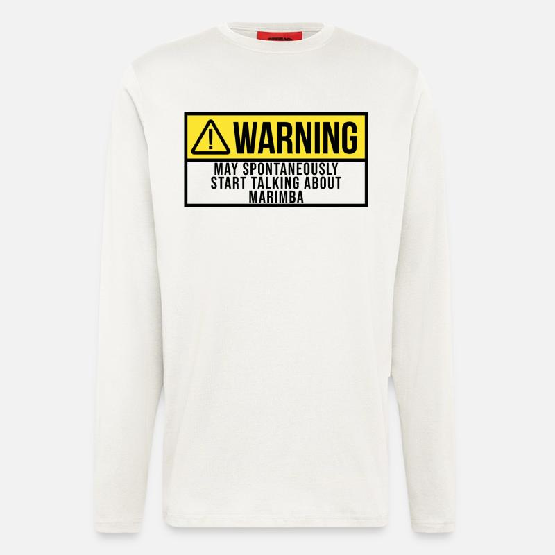 Marimba - Langarmshirt - made by SPREAD  - OFF WHITE