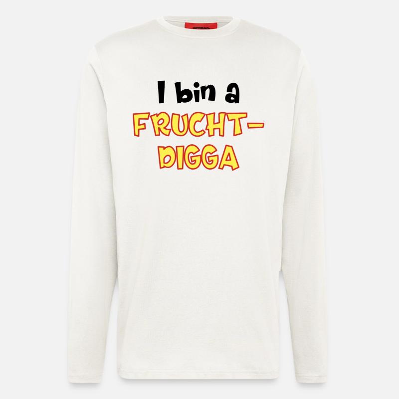 Fruchtdigga - Langarmshirt - made by SPREAD  - OFF WHITE
