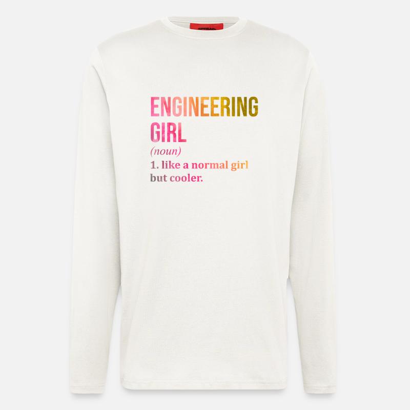 Engineering - Longsleeve - made by SPREAD  - OFF WHITE