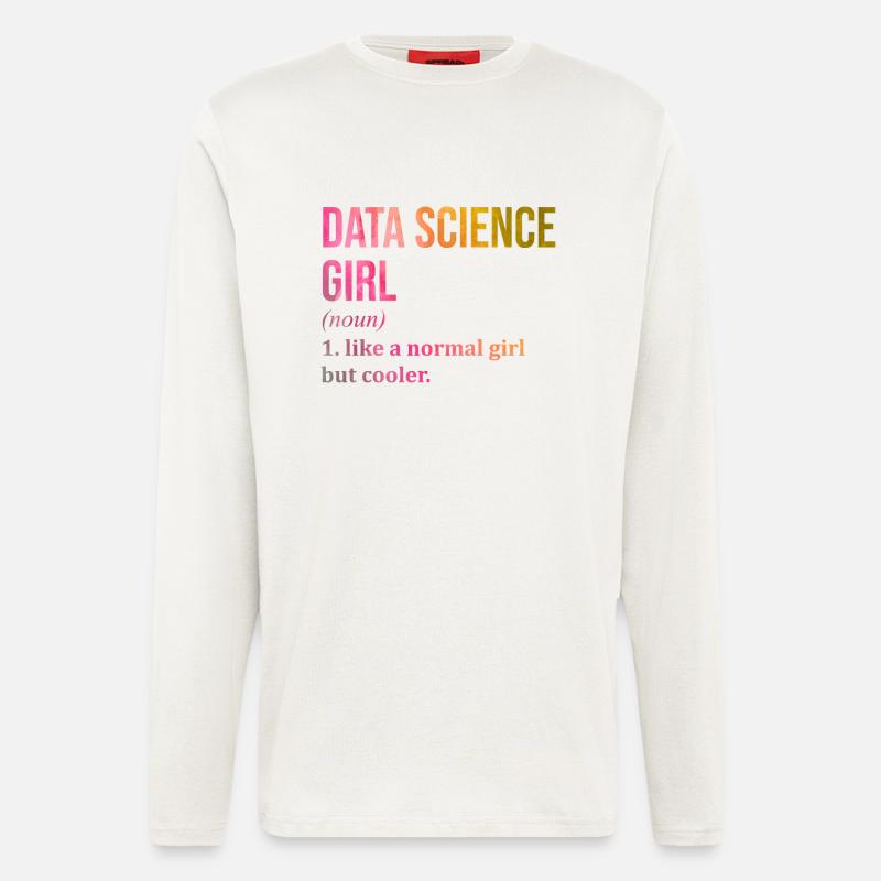 Data Science - Longsleeve - made by SPREAD  - OFF WHITE