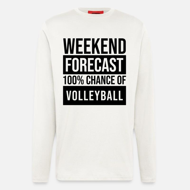 Volleyball - Langarmshirt - made by SPREAD  - OFF WHITE
