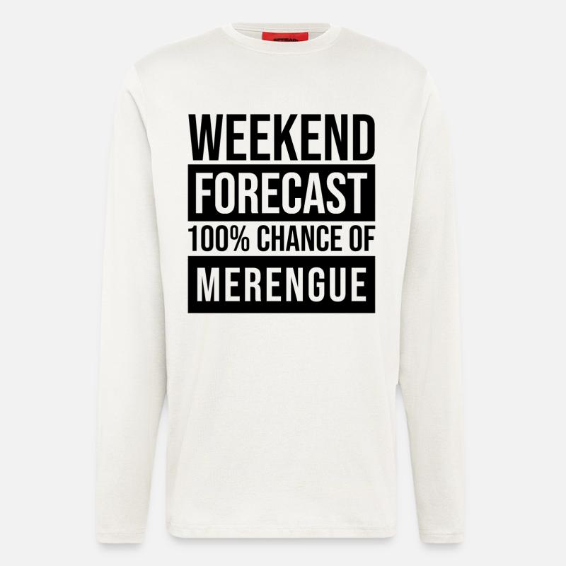 Merengue - Manches longues bio décontracté fabriqué en UE - OFF WHITE