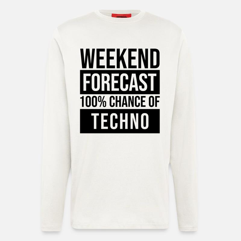 Techno - Langarmshirt - made by SPREAD  - OFF WHITE