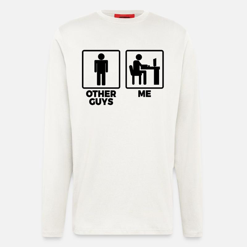 Other programmers and me - Longsleeve - made by SPREAD  - OFF WHITE