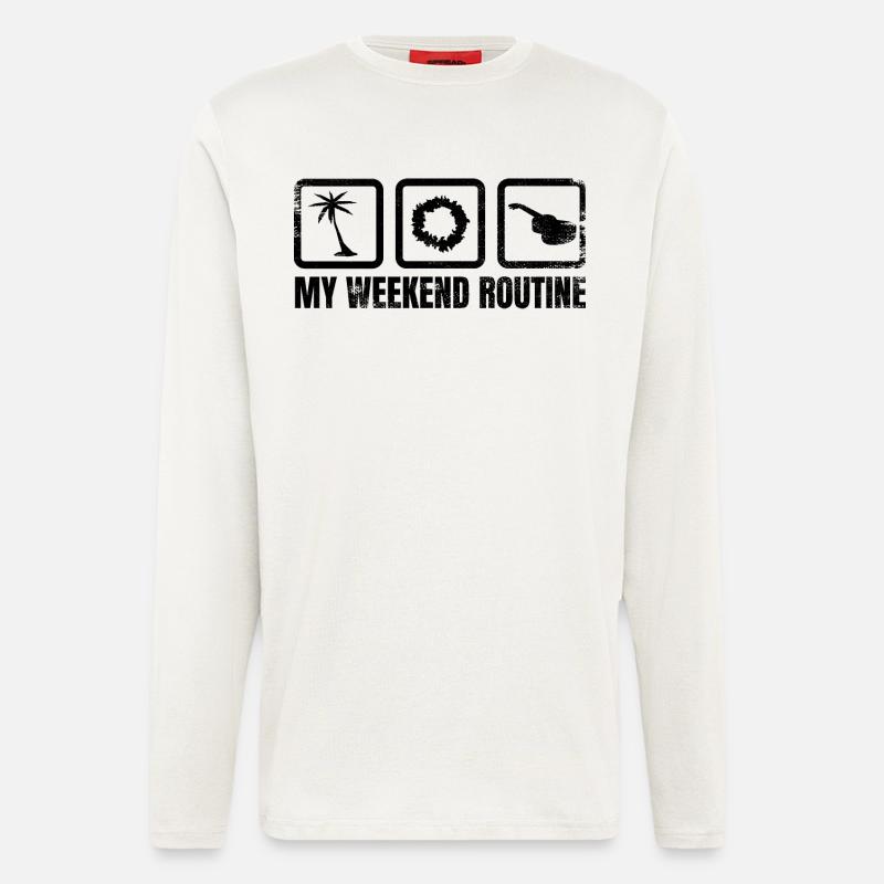 Ukulele Weekend - Longsleeve - made by SPREAD  - OFF WHITE