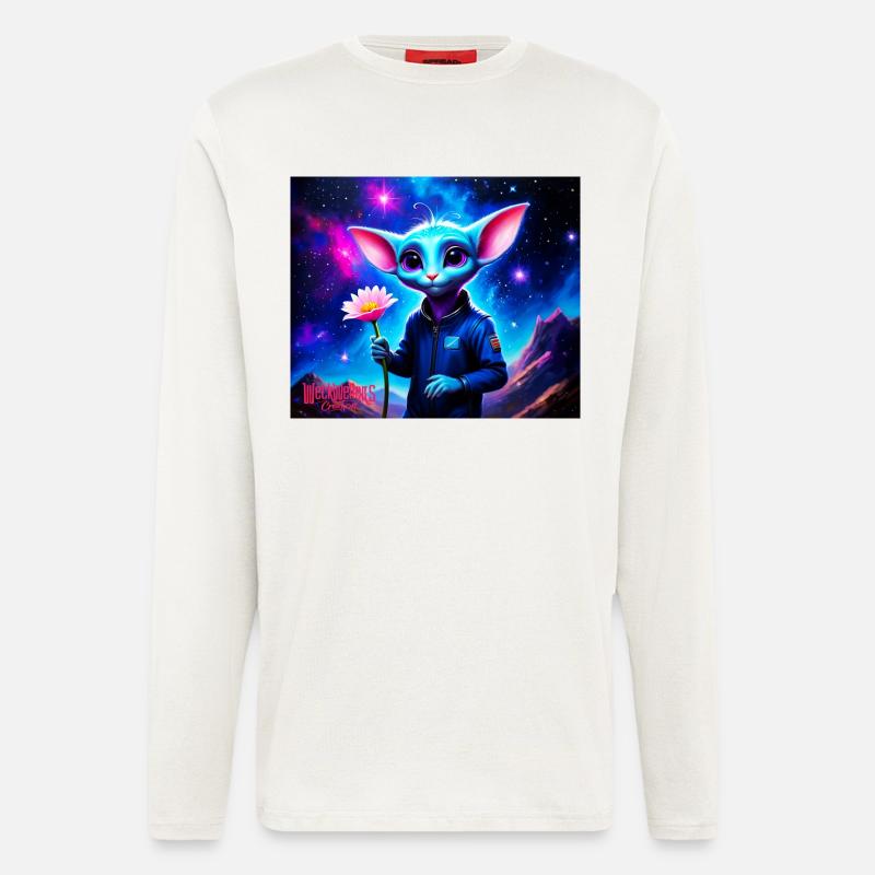 Wonky Mouse - Longsleeve - made by SPREAD  - OFF WHITE
