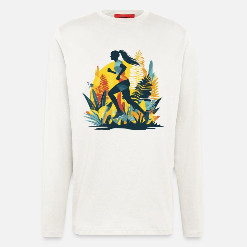Runner Comic - Longsleeve - made by SPREAD  - OFF WHITE
