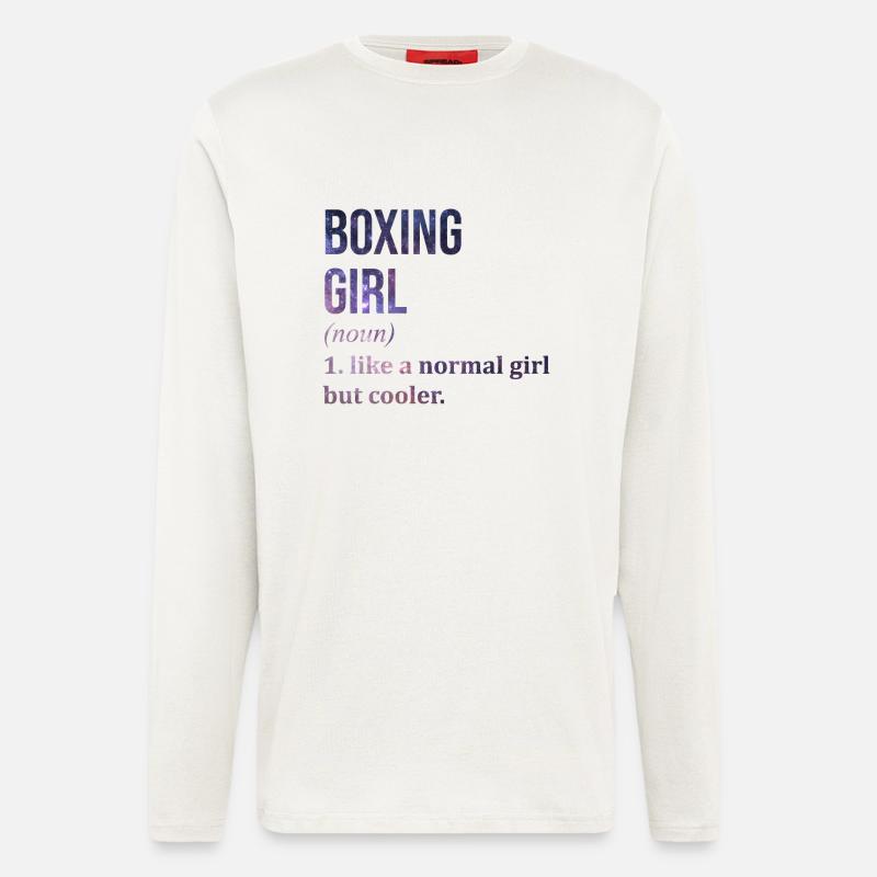 Boxen - Langarmshirt - made by SPREAD  - OFF WHITE