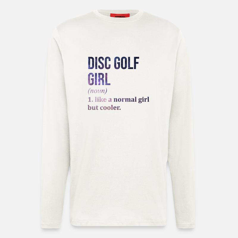 Disc Golf - Longsleeve - made by SPREAD  - OFF WHITE