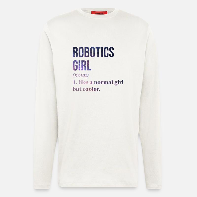 Robotics - Longsleeve - made by SPREAD  - OFF WHITE