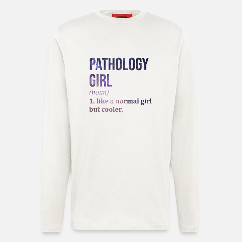 Pathologie - Langarmshirt - made by SPREAD  - OFF WHITE