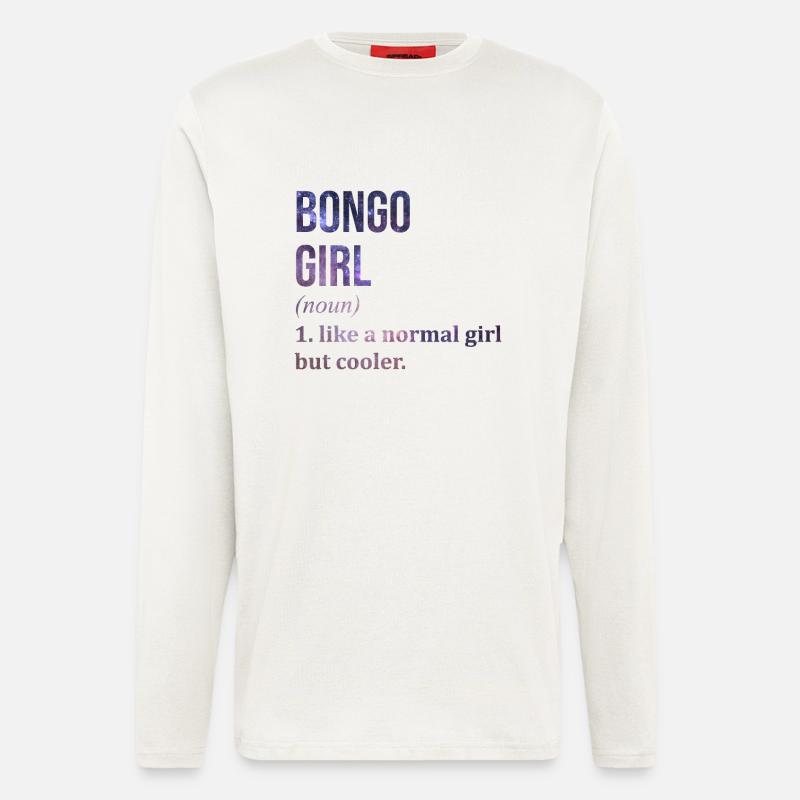 Bongo - Longsleeve - made by SPREAD  - OFF WHITE