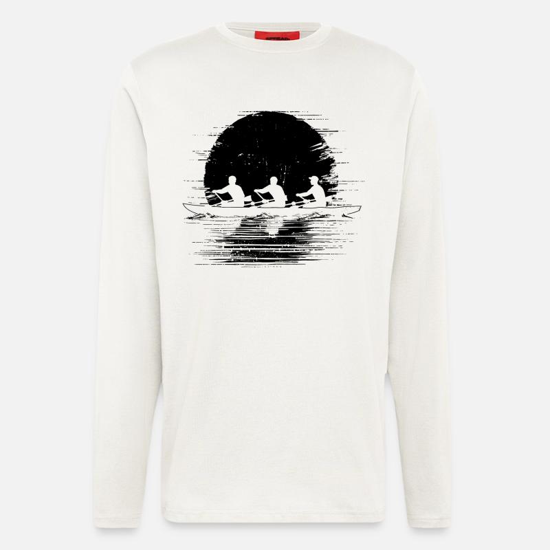 Ruderteam - Langarmshirt - made by SPREAD  - OFF WHITE
