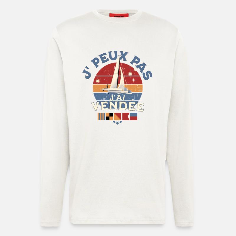 I can't I have Vendée Glb - Longsleeve - made by SPREAD  - OFF WHITE