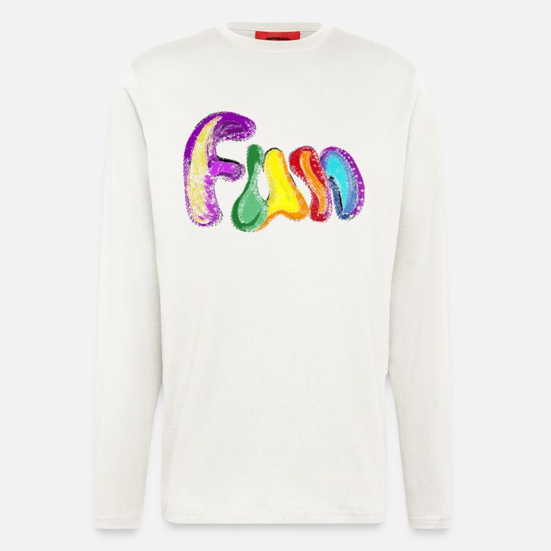 FUN - Longsleeve - made by SPREAD  - OFF WHITE