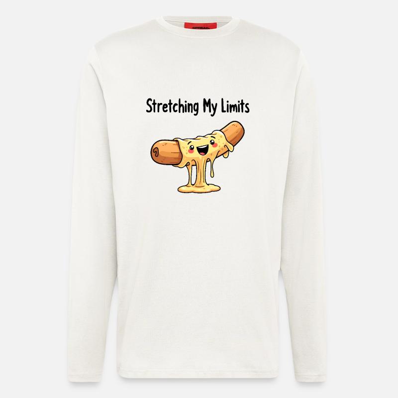 Stretching My Limits - Longsleeve - made by SPREAD  - OFF WHITE