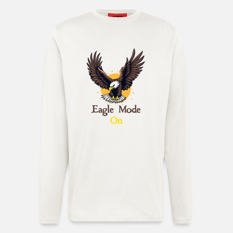 Eagle Mode : On - Longsleeve - made by SPREAD  - OFF WHITE