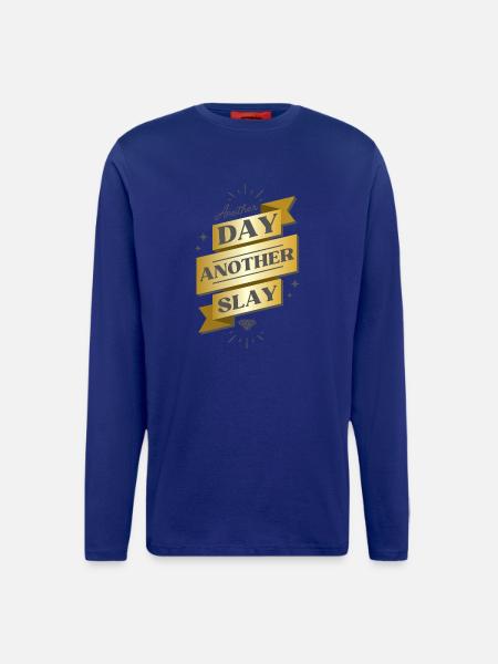 Another Day Another Slay Banner - Longsleeve - made by SPREAD  - OFF WHITE