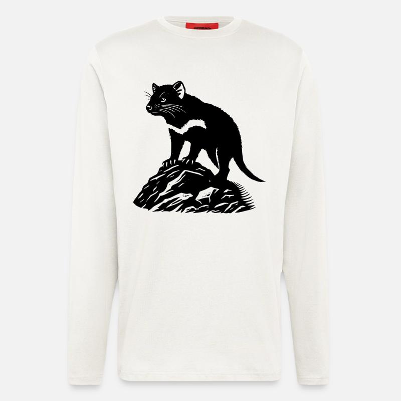 Tasmanian devil - Longsleeve - made by SPREAD  - OFF WHITE