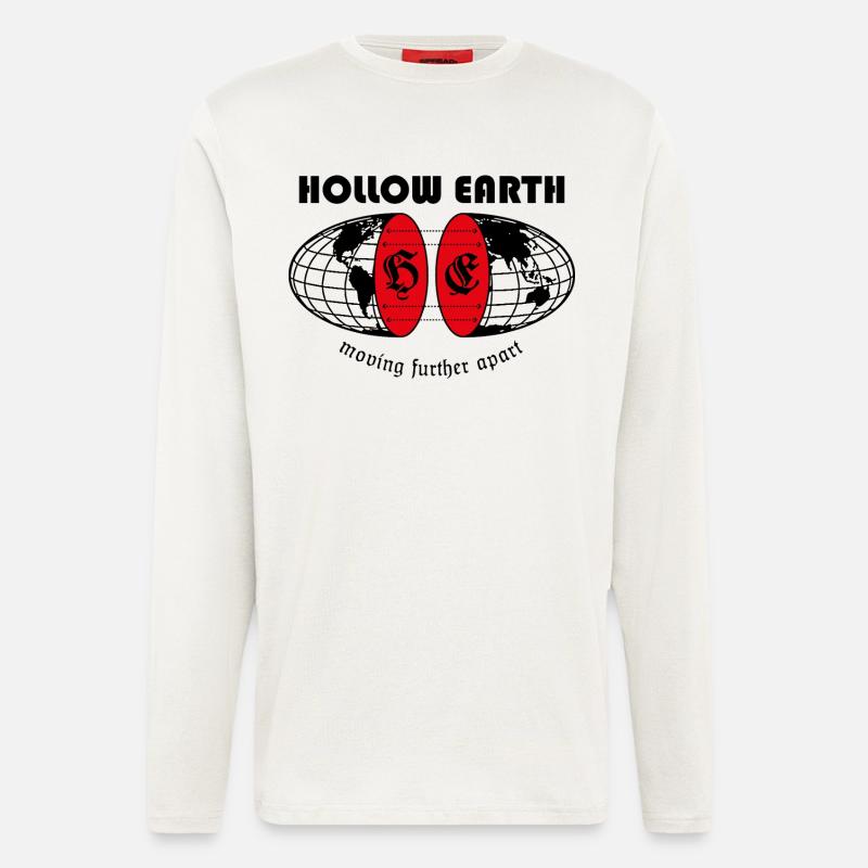 Gothic Emblem – Dark Aesthetic - Langarmshirt - made by SPREAD  - OFF WHITE