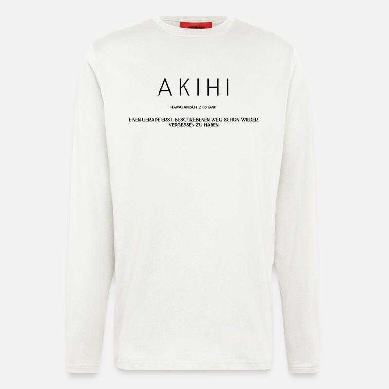 Akihi - Langarmshirt - made by SPREAD  - OFF WHITE